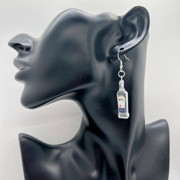 Jose Cuervo Tequila Earrings - New Years Eve Earrings - Alcohol Earrings - Picture 8 of 9